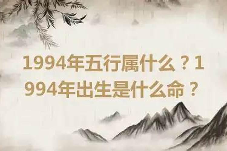 1994什么命？